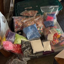 Assorted Foam Beads For Shakers