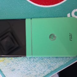 Teal Moto Razr