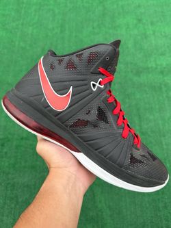 NIKE LEBRON 8 “BLACK / RED” (Size 12, Men’s)