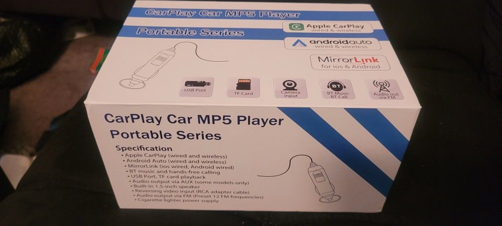 CarPlay/Android Auto Car MP5 Player