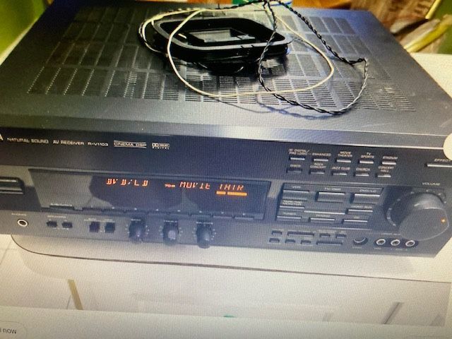 Yamaha AV receiver with natural sound