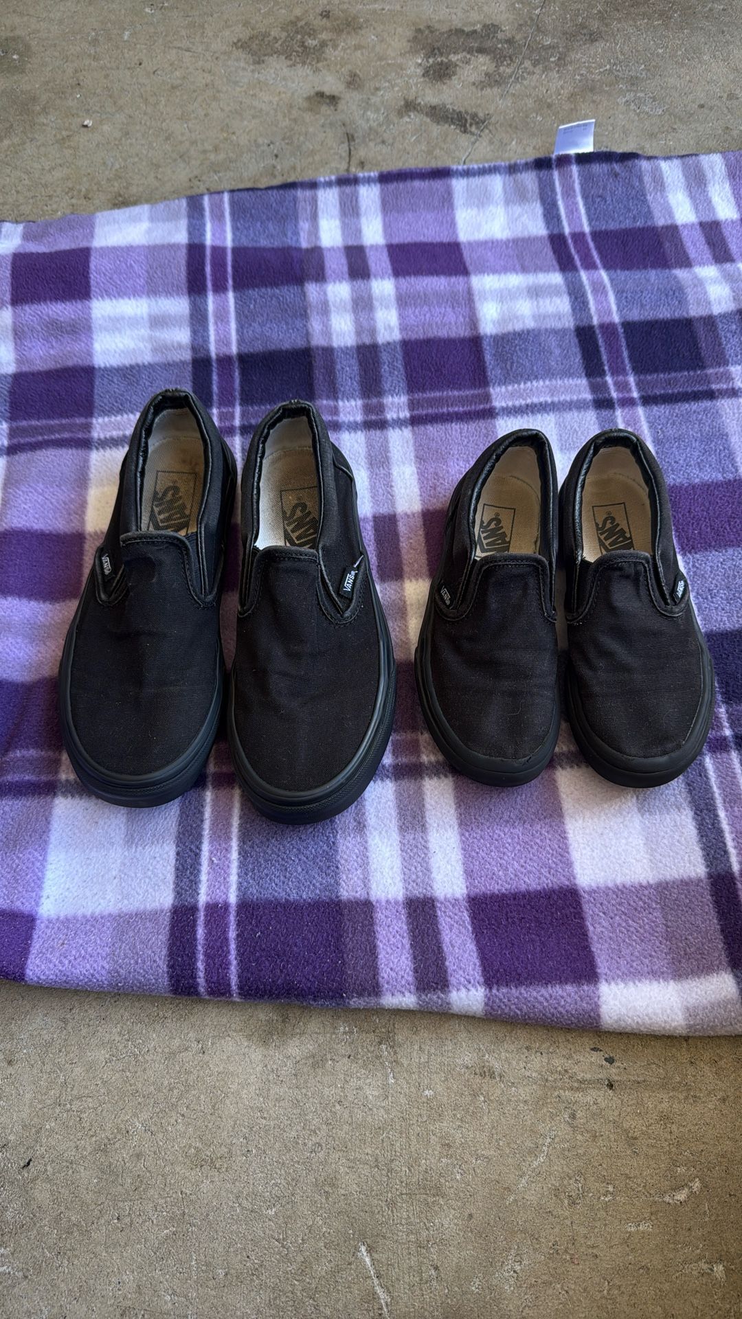 Black Vans Unisex.