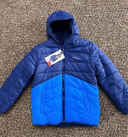 Kids Eddie Bauer Puffer Sherpa Jacket (Size M)