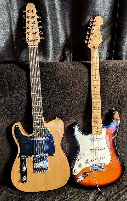2 Guitars For Sale 1 Strat And 1 Cozart 12 String
