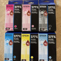 New-6 Epson Printer Ink/Toner Cartridges 277XL