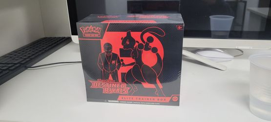 DESTINED RIVALS ETB SEALED LEGIT