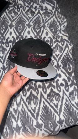 Metallic black dodger hat