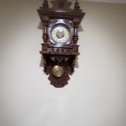 Gustav Becker Wall Clock Frridchwingen