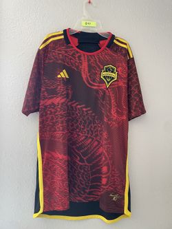 Mens Seattle Sounders Soccer Jersey Bruce Lee Edition Size Large