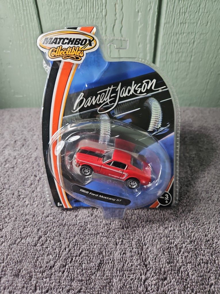 Machbox Collectibles 2003 Barrett-Jackson Red 1968 Ford Mustang GT