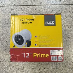 12 Inch CFM Inline Fan