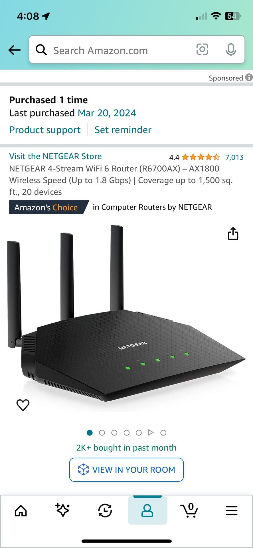 NETGEAR 4stream Router