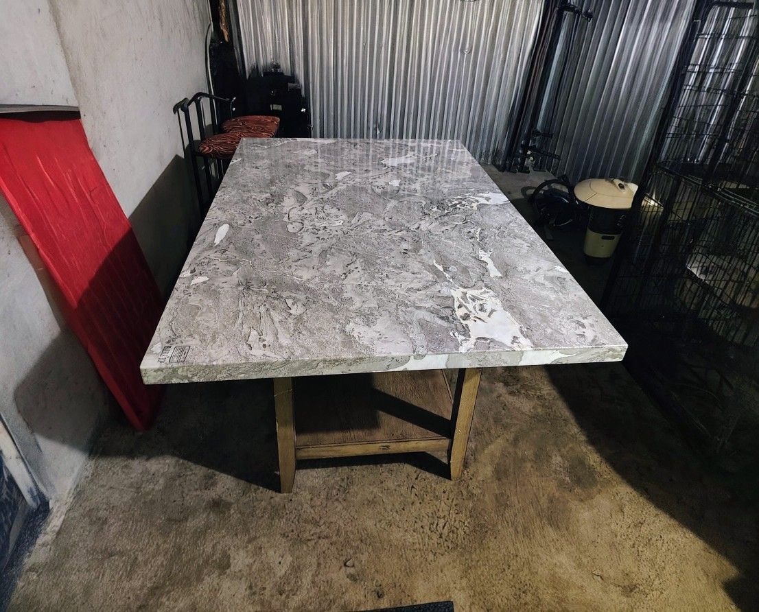 TRISWIFT DESIGNS Marble Dining Room Table , Made In Malaysia