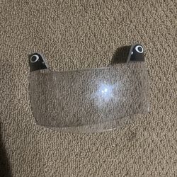 Oaley Football Helmet Visor Universal Fit Clear