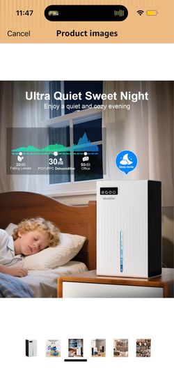 Dehumidifier for Home, 95 OZ Water Tank, (1000 sq.ft) Dehumidifiers for Bathroom Bedroom Basement RV with Drain Hose, Auto Shut Off