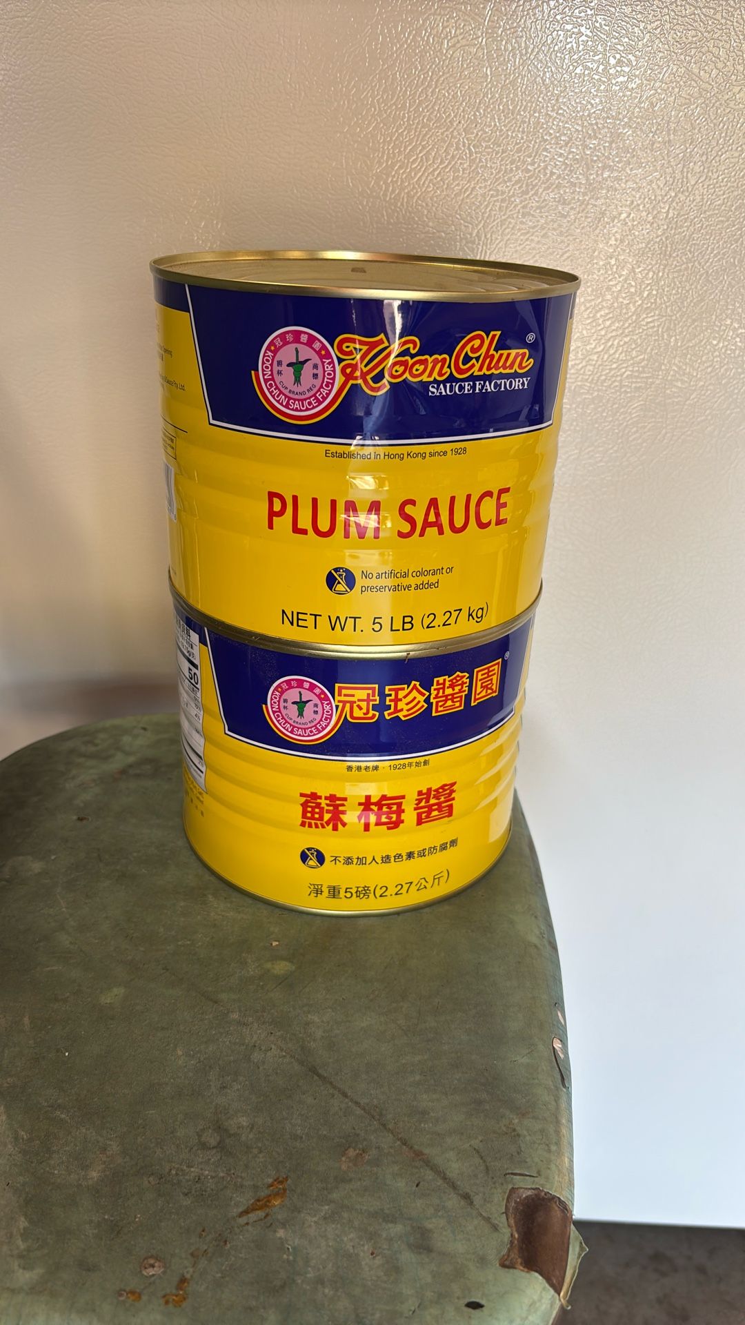 Plum Sauce 5lb Cans 6 Available