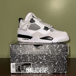 Nike Air Jordan Military Black 4’s   Size 8.5