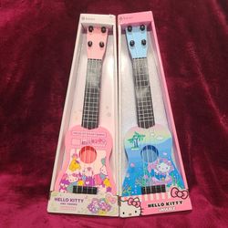 Hello Kitty Ukelele Guitar - Pink or Blue