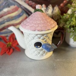 Birdhouse Teapot