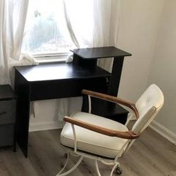Work desk - black 