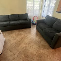 Sofa Set-Sofa Bed And Love Seat