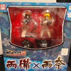 [New] Prouvy Senran Kagura Ryobi x Ryona Bare Skin Sailor Suit Figure