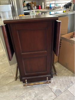 Mahogany bar