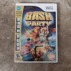 Nintendo Wii Game Bash Party Boom Blox