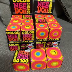 Needoh color changing $15 each