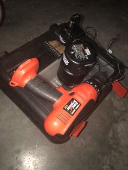 Black and Decker Drill set