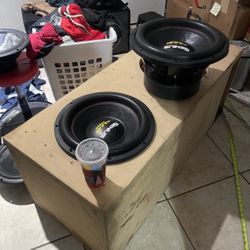 2 15 Subwoofer Box ONLY