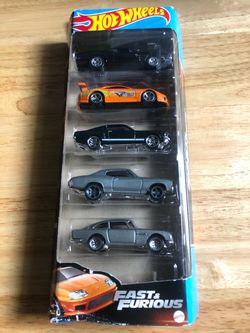 Sealed Hot Wheels Fast & Furious 5-Car Pack