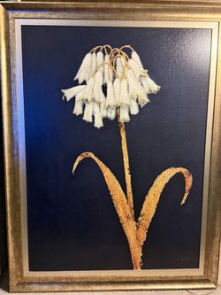 Flower Painting (James Wiens) Frame included