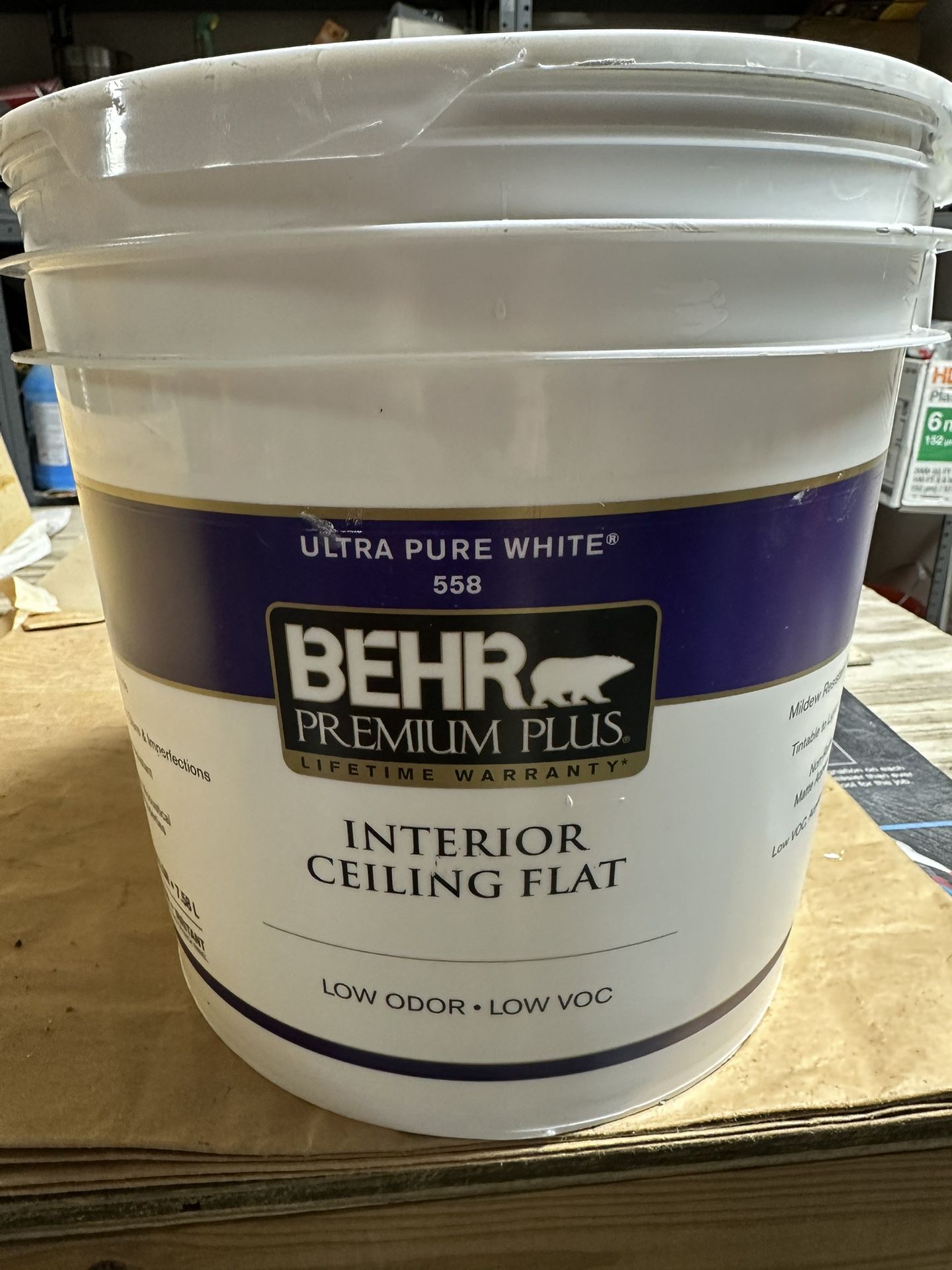 Behr White Ceiling Paint 