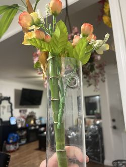 Hanging Flower Vases - Pair Of 2 