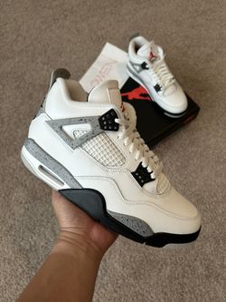 Jordan 4 Retro White Cement