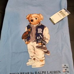 Polo Bear By Ralph Lauren (Size Medium 10-12 Boys) Brand New
