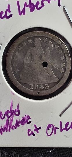 1843 O with pin hole