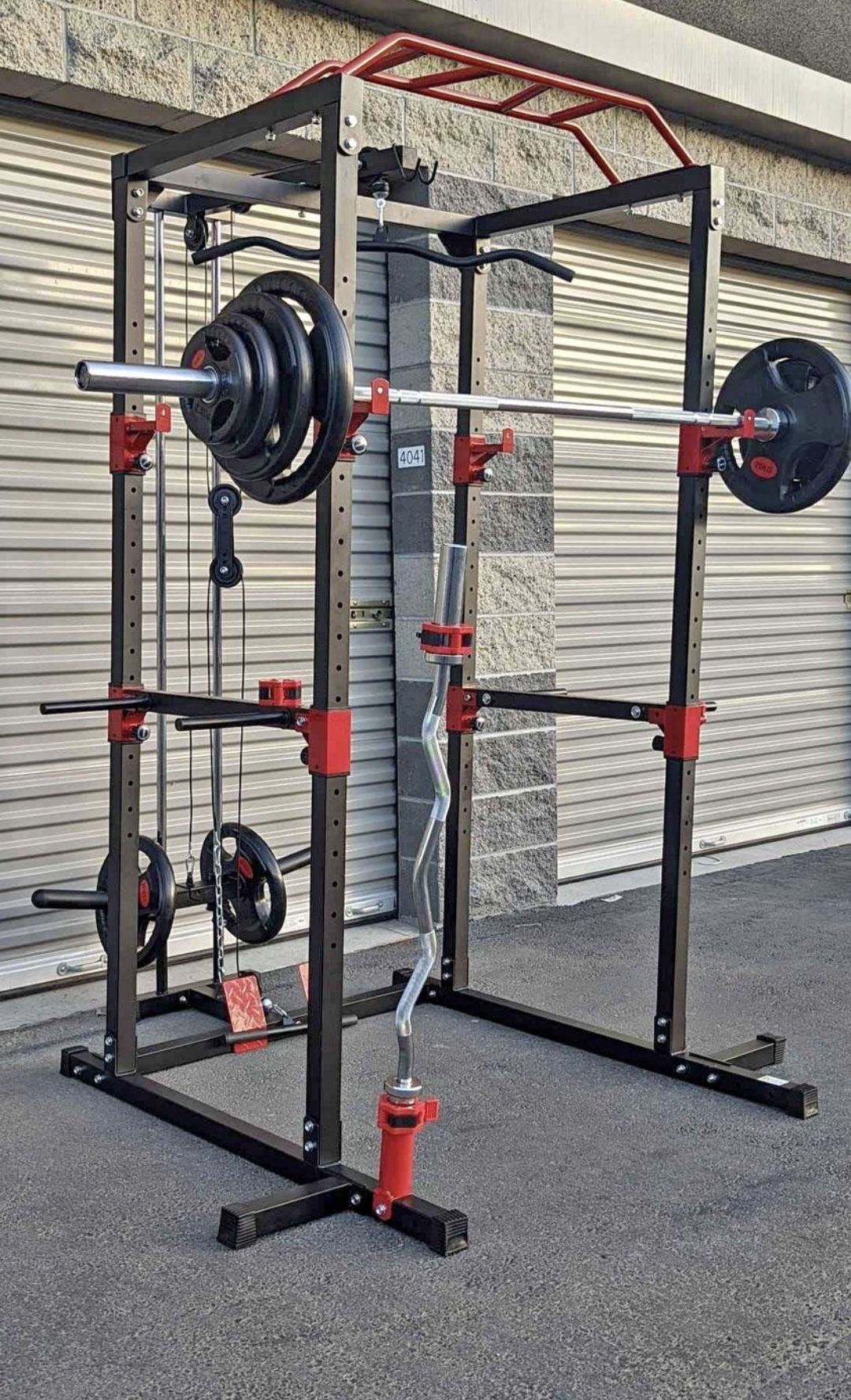 Power Cage, Weights, Smith Machines, Half Racks, Squat Racks, Gym.
