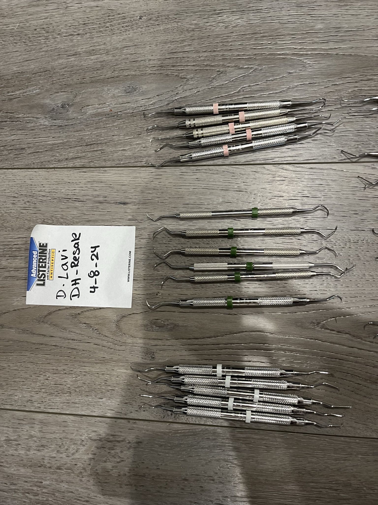 Dental Hygiene Instruments And Scalers