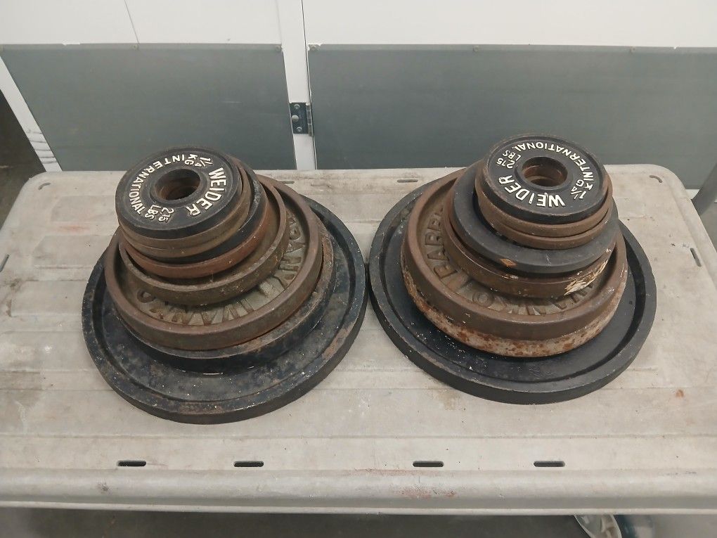 Weight Set Olympic Sizs $120firm