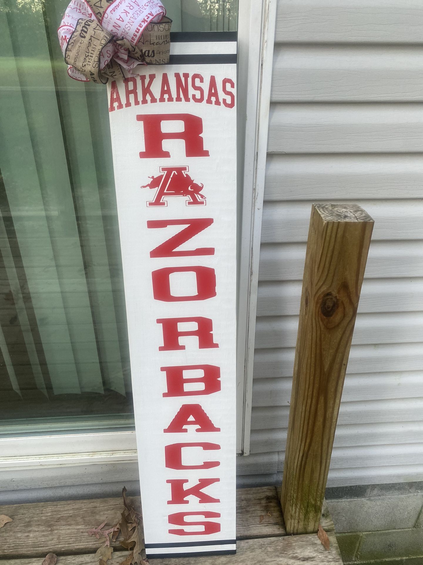 Razorback Porch Sign 