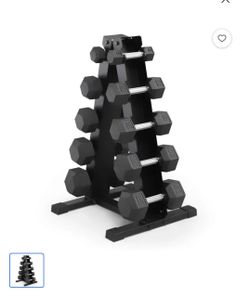 Pesas Marcy (Caja Abierta) Marcy 150lb Dumbbell Set with Rack DBR-1347