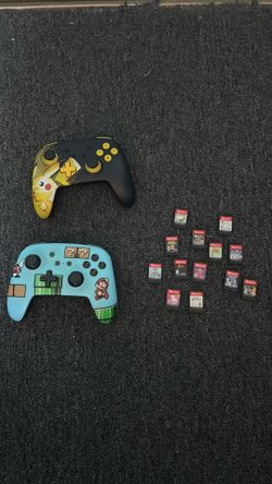 PowerA Pokémon Pikachu Controller/ super Mario  for Nintendo Switch