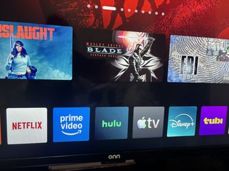 55" ONN Roku Smart TV 4K - Works Perfect - With Remote