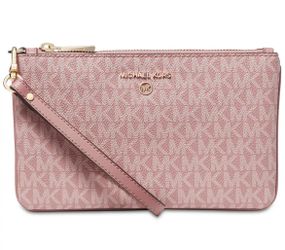 Michael Kors Pink Jet Set Pouch 