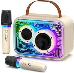 Karaoke Machine for Kids and Adults With Bluetooth
