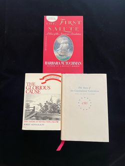 American Revolution book lot (3): Tuchmann, Middlekauff