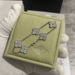 All Silver VanCleef Bracelet  