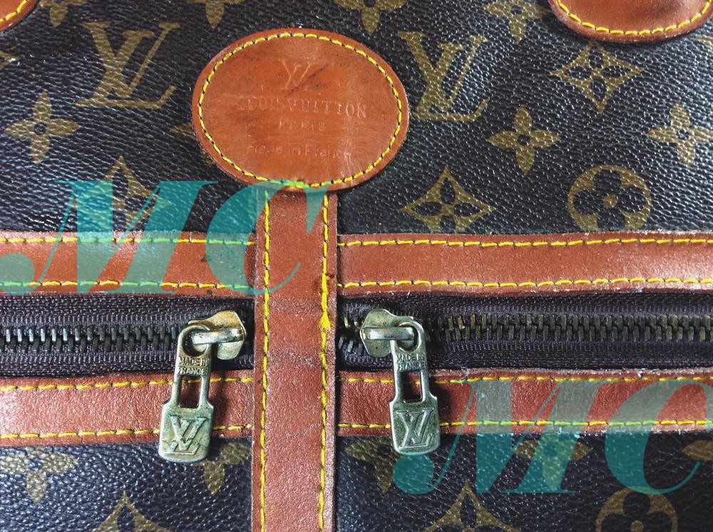 Genuine Louis Vuitton vintage keepall bag large used needs tlc